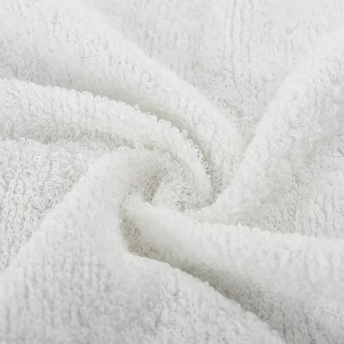 White Cotton Bath Towels Rieworkes