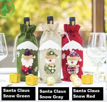 Santa Claus Snow Gray