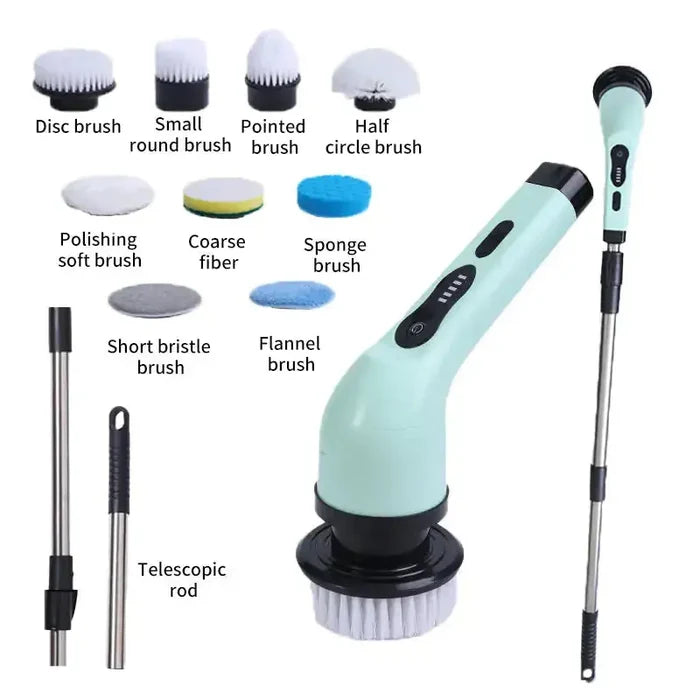 Wireless Multifunctional Cleaning Brush Rieworkes