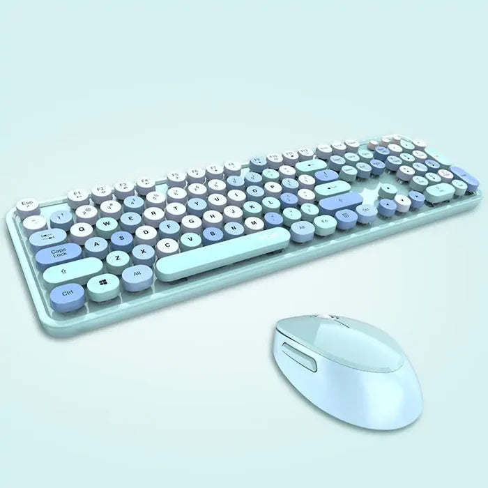 Wireless Round Keycap Keyboard Set Rieworkes