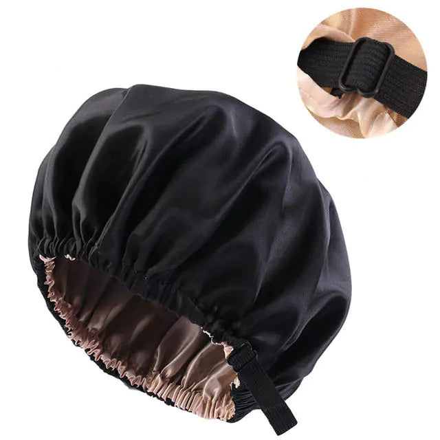 Women Satin Sleeping/Shower Cap Rieworkes