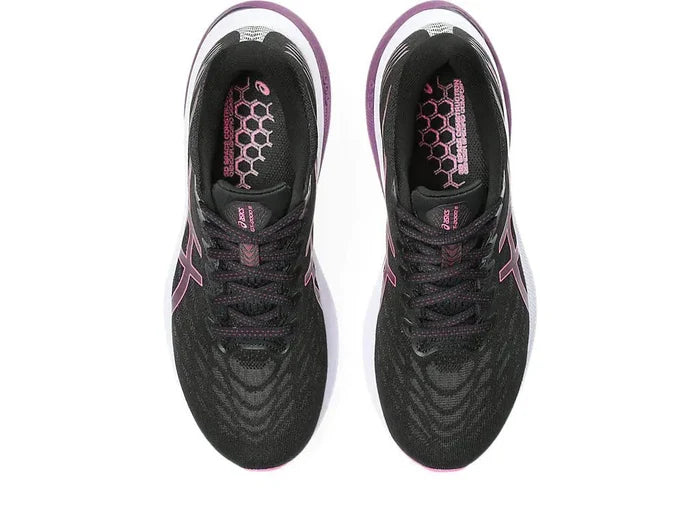 ASICS Women's GT - 2000 11 Running Shoes 6.5 Black/Hot Pink - Rieworkes
