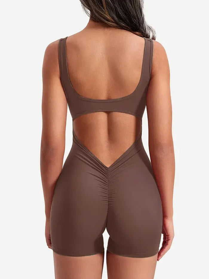 Women's Slim Hip-Lifting Yoga Jumpsuit Rieworkes