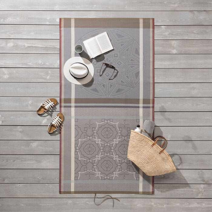 Zellige Beach Towel-Gina's Home Linen Ltd