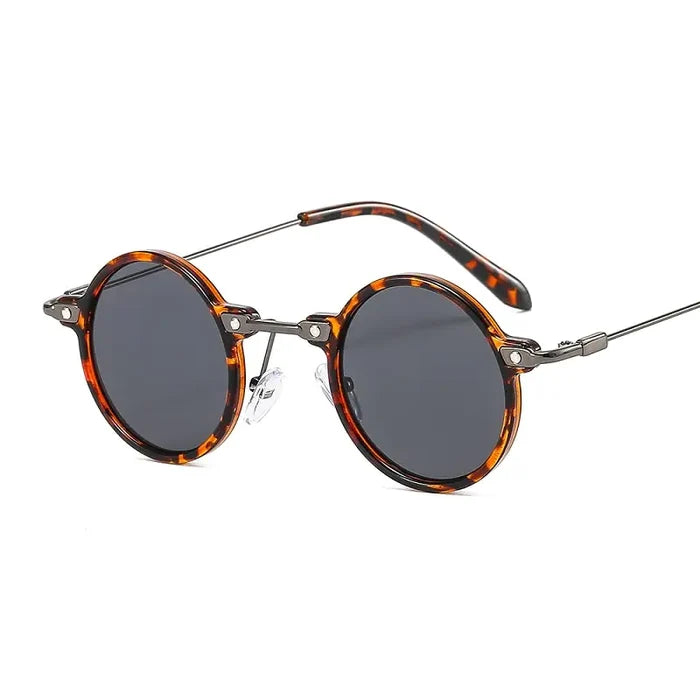 ZLY 2022 New Fashion Round Sunglasses Women Men PC Lens Rieworkes