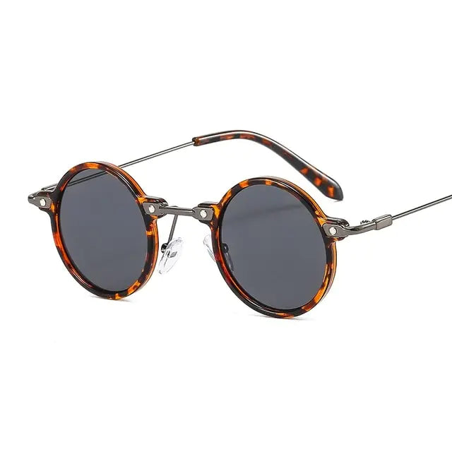 ZLY 2022 New Fashion Round Sunglasses Women Men PC Lens Rieworkes